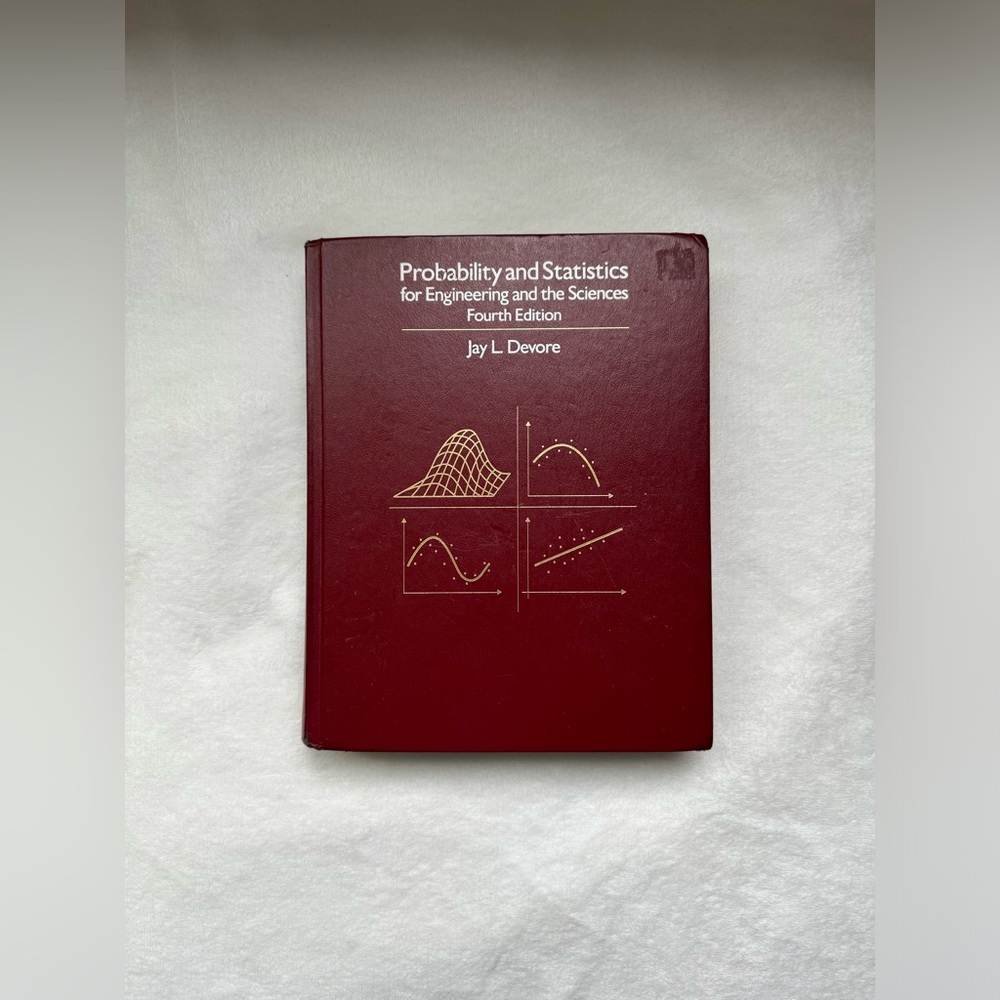 Probability and statistics for engineering and the sciences by Devore, Jay L